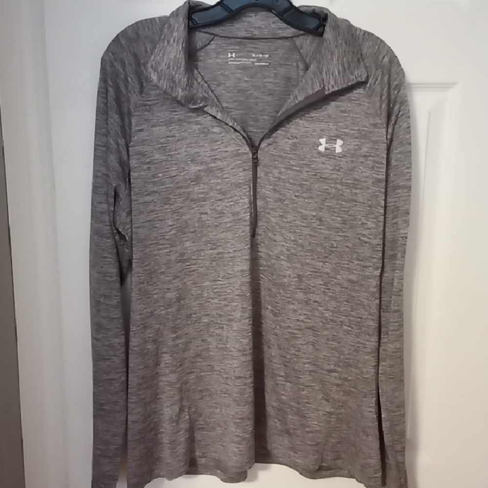 Under Armour Gray Long Sleeve Pullover